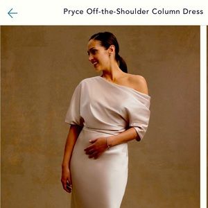 Anthropologie BLHDN mother of the bride/groom gown - Champagne - Pryce